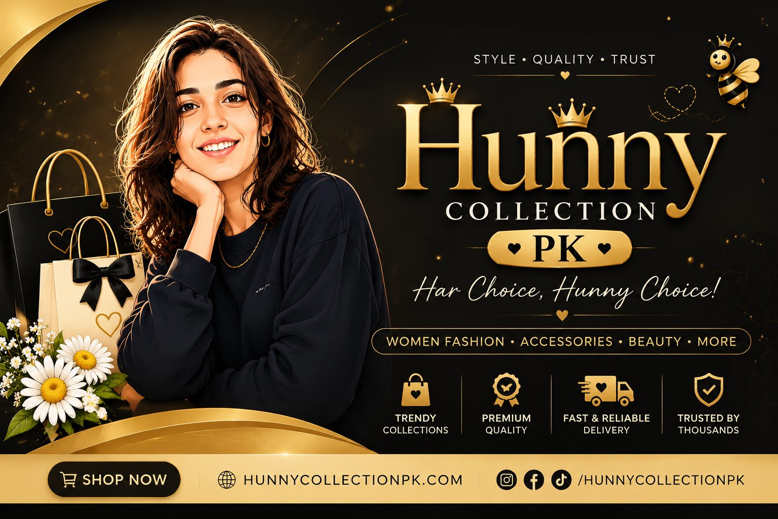 Hunny Collection PK - Women's fashion, accessories and beauty. Style, quality, trust.