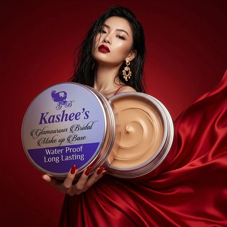 Kashee's Glamorous Bridal Makeup Base Ivory Waterproof
