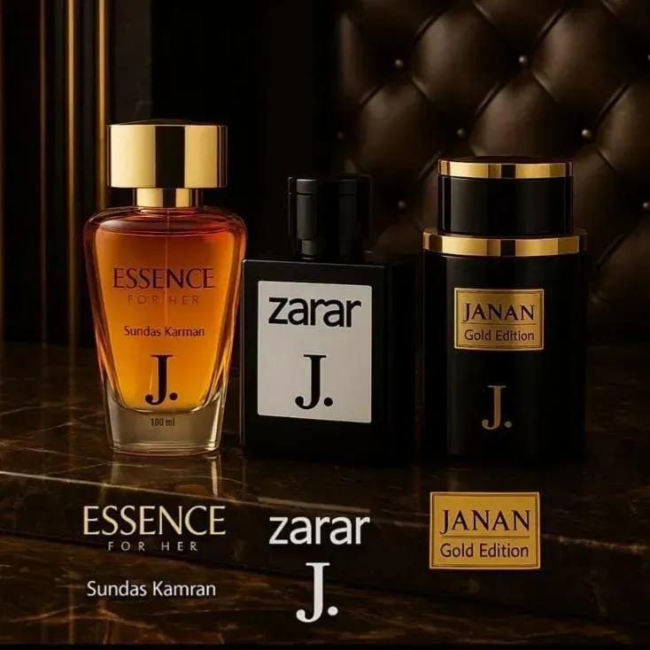 Unisex Perfume Set 3 Pieces J. Alcohol-Free Cedarwood view 2