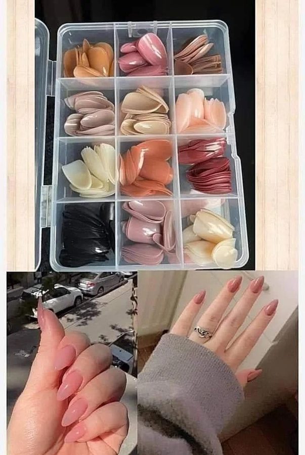 288 Pcs Multicolor Fake Nails for Party Wear - Nails - Hunny Collection PK
